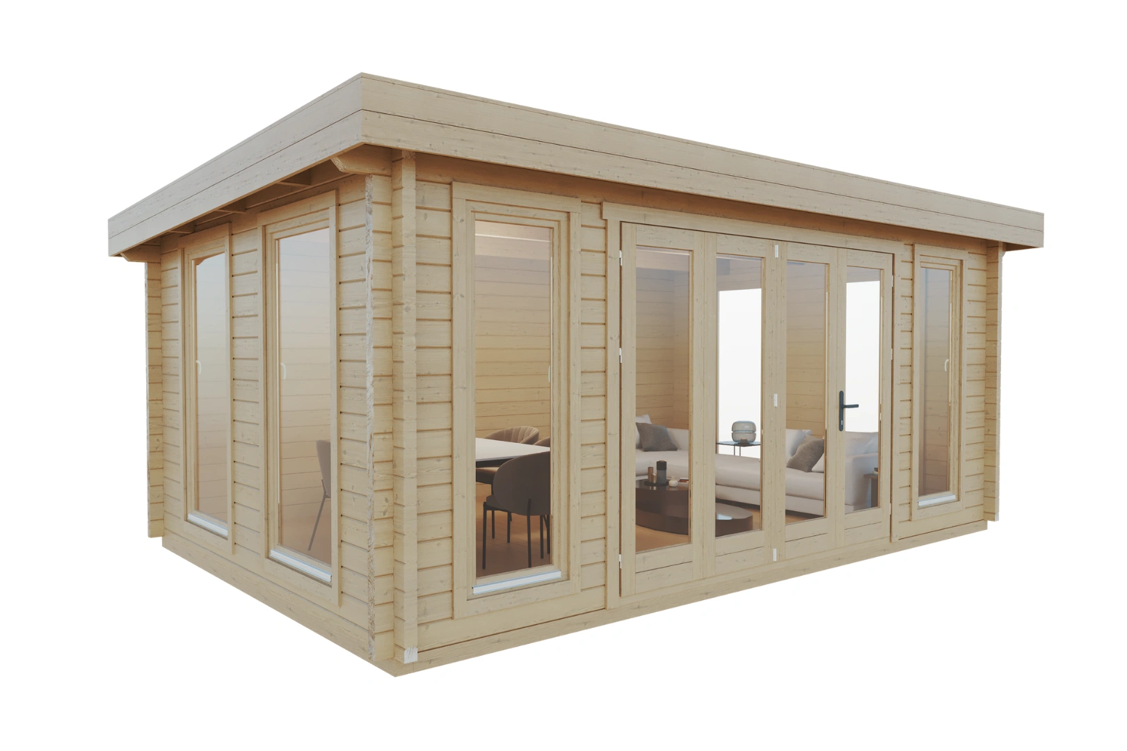 Gartenhaus Hillaby 570 x 380 cm – Bild 4