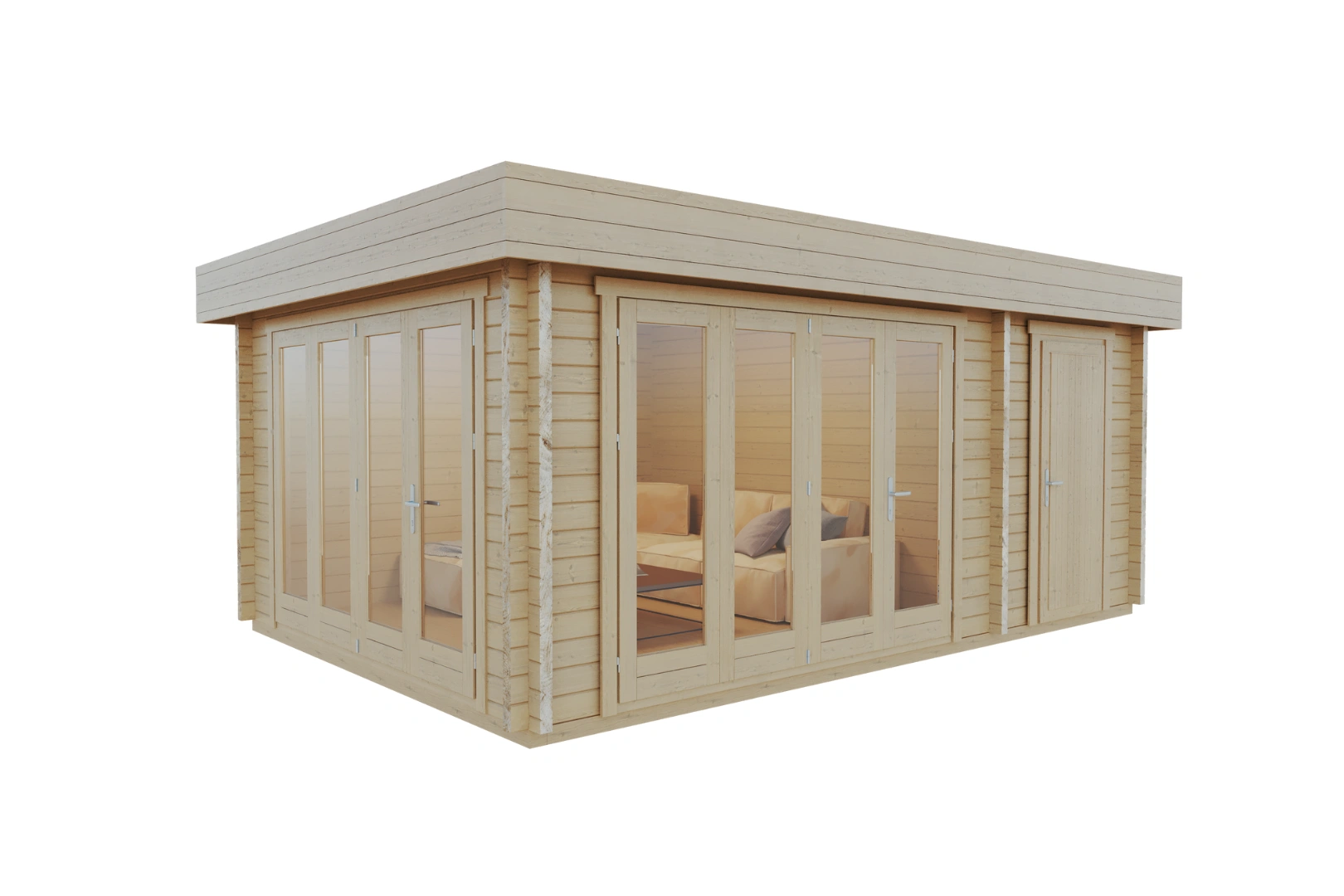 Gartenhaus Dakar 580 x 380 cm – Bild 4