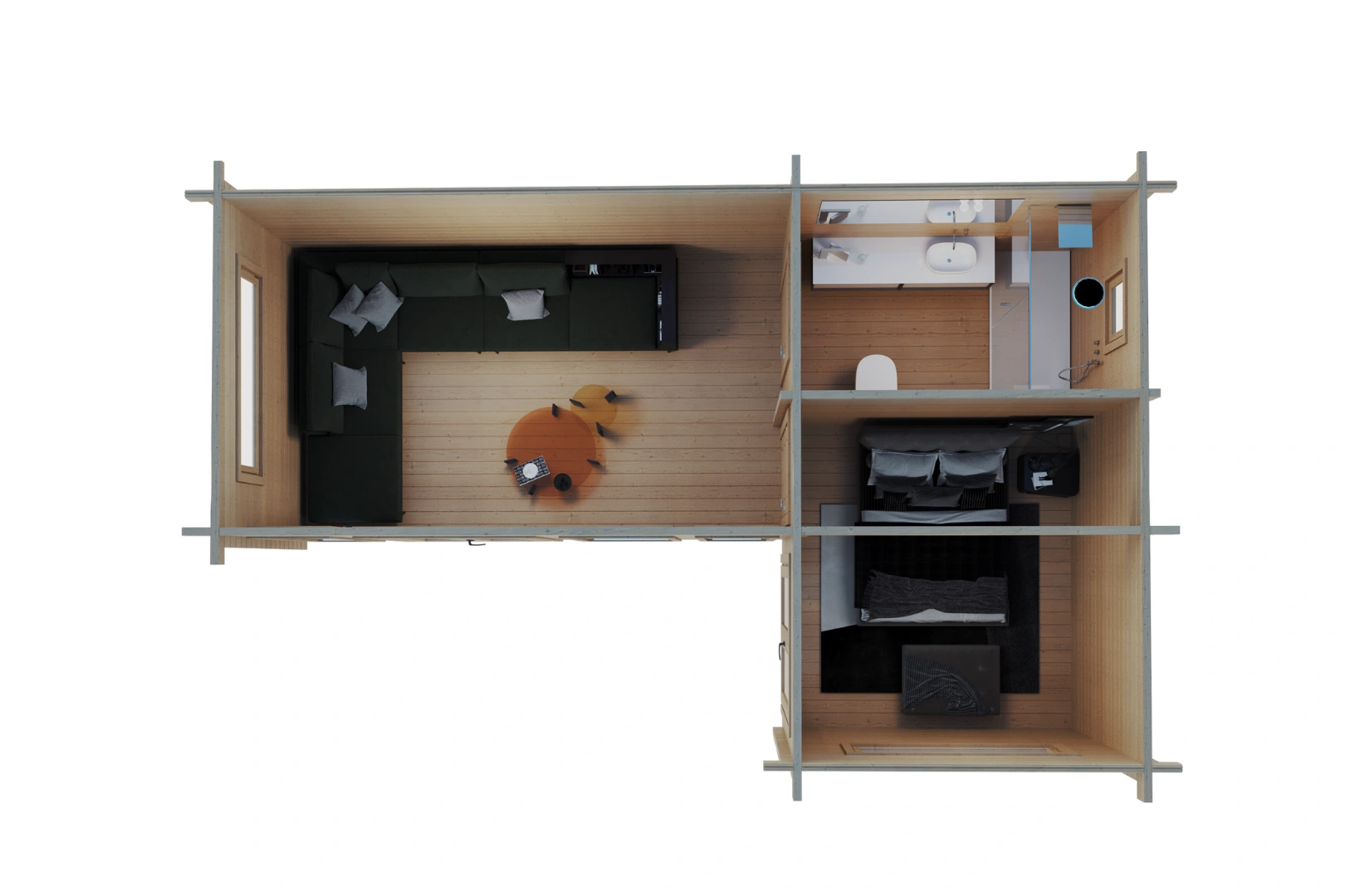 Ferienhaus Champlain 800 x 500 cm – Bild 5