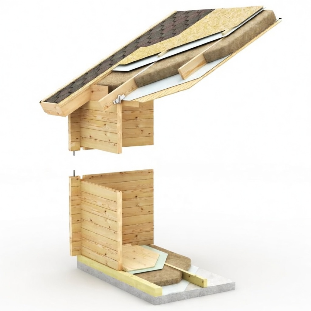 Blockbohlenhaus Carlos 1280 x 720 cm – Bild 7