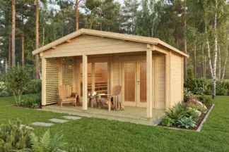 Gartensauna Alaska