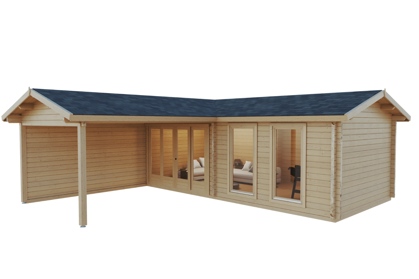 Gartenhaus Ruth 680 x 340 cm – Bild 2