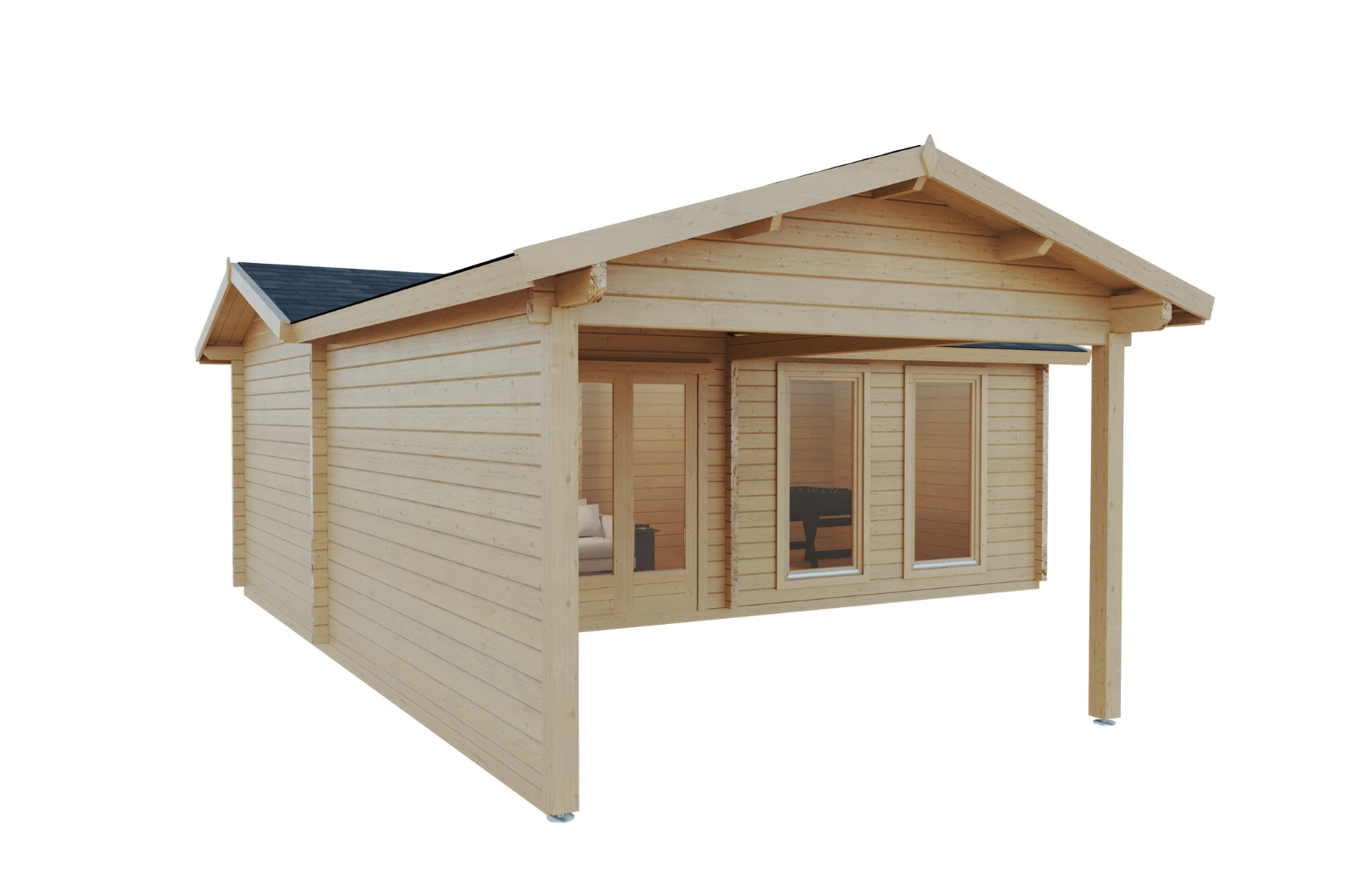 Gartenhaus Ruth 680 x 340 cm – Bild 3