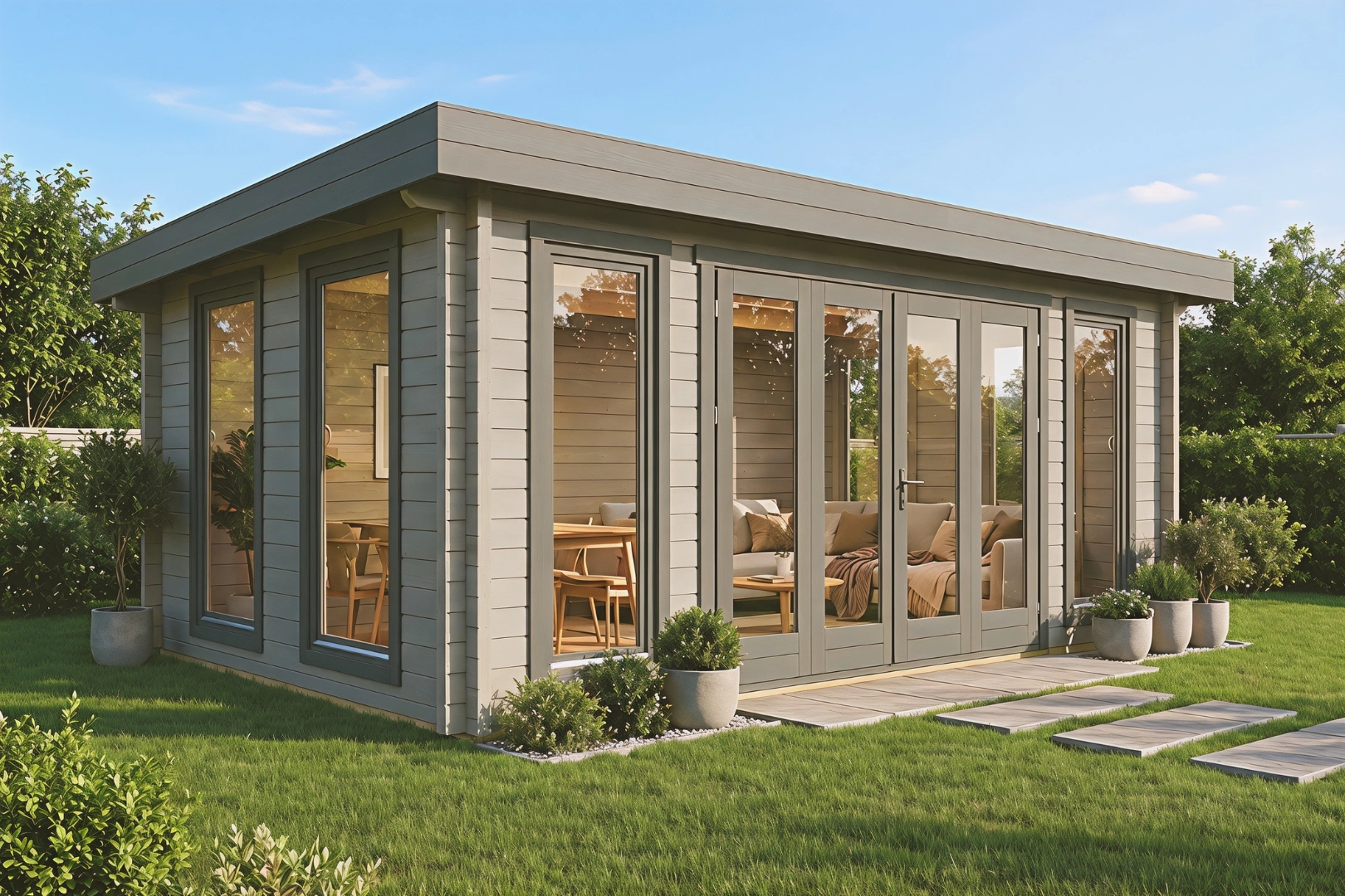 Gartenhaus Hillaby 570 x 380 cm – Bild 2