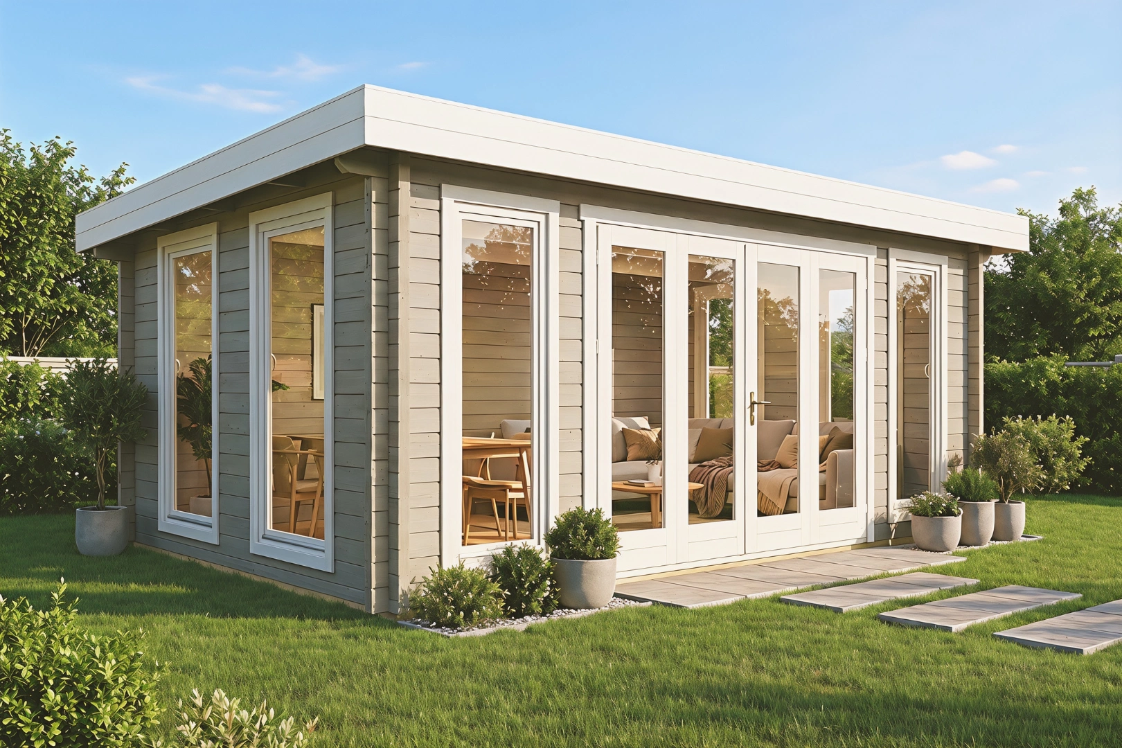 Gartenhaus Hillaby 570 x 380 cm – Bild 3