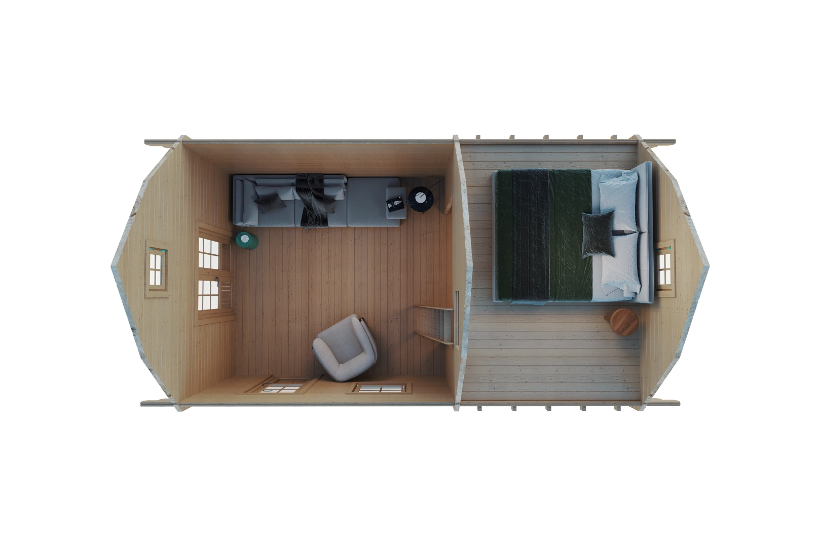 Ferienhaus Chile 400 x 700 cm – Bild 5