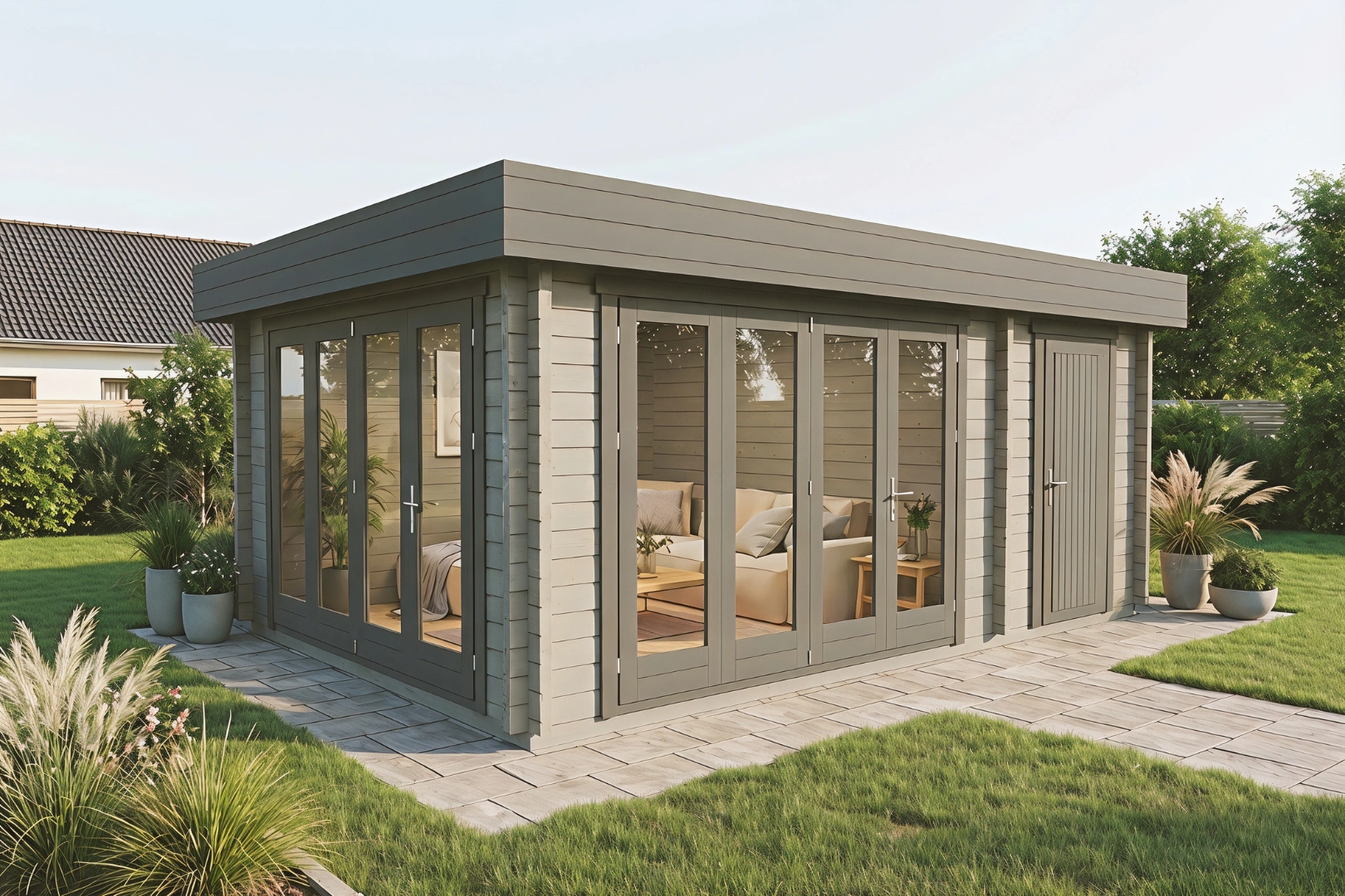 Gartenhaus Dakar 580 x 380 cm – Bild 2