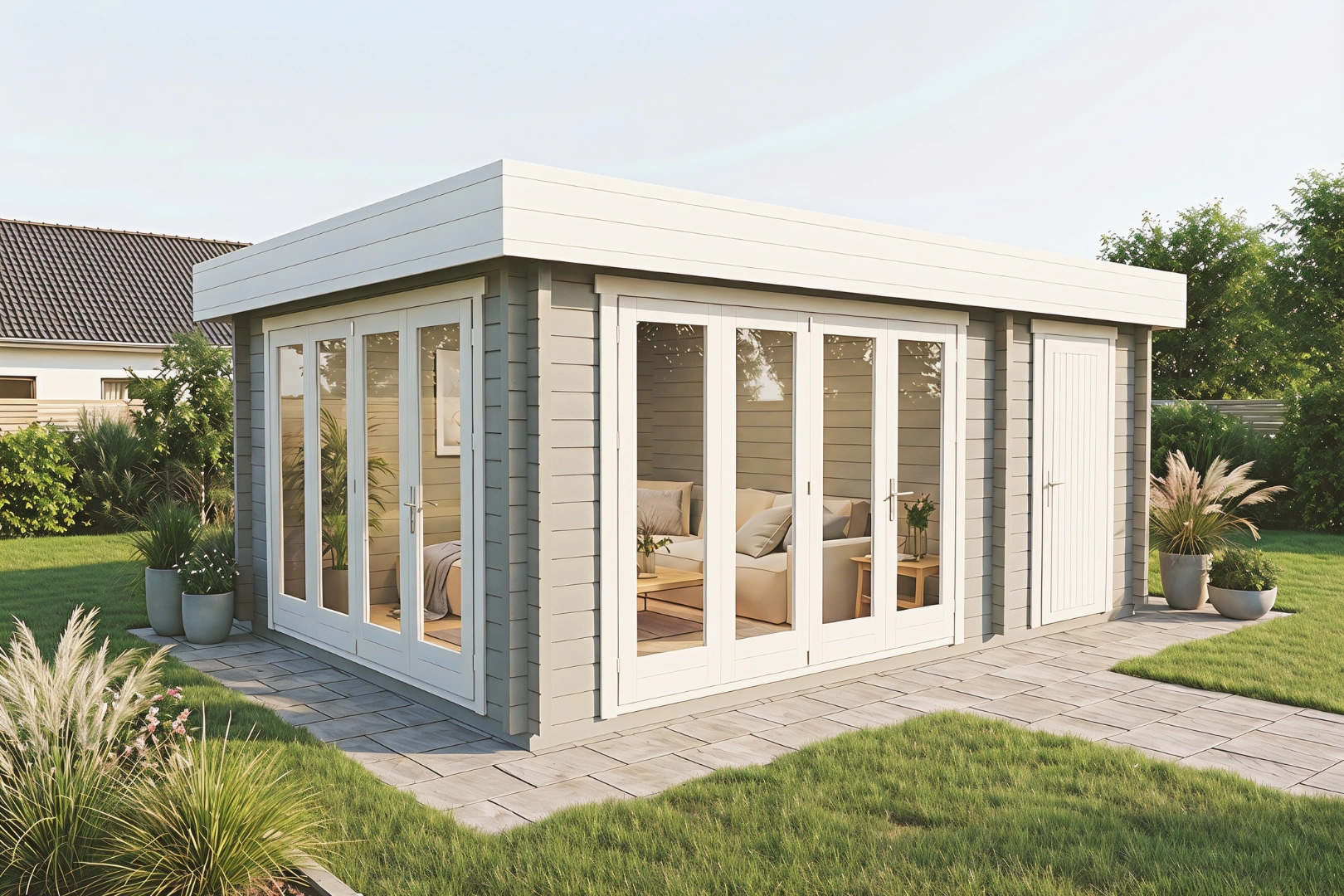 Gartenhaus Dakar 580 x 380 cm – Bild 3