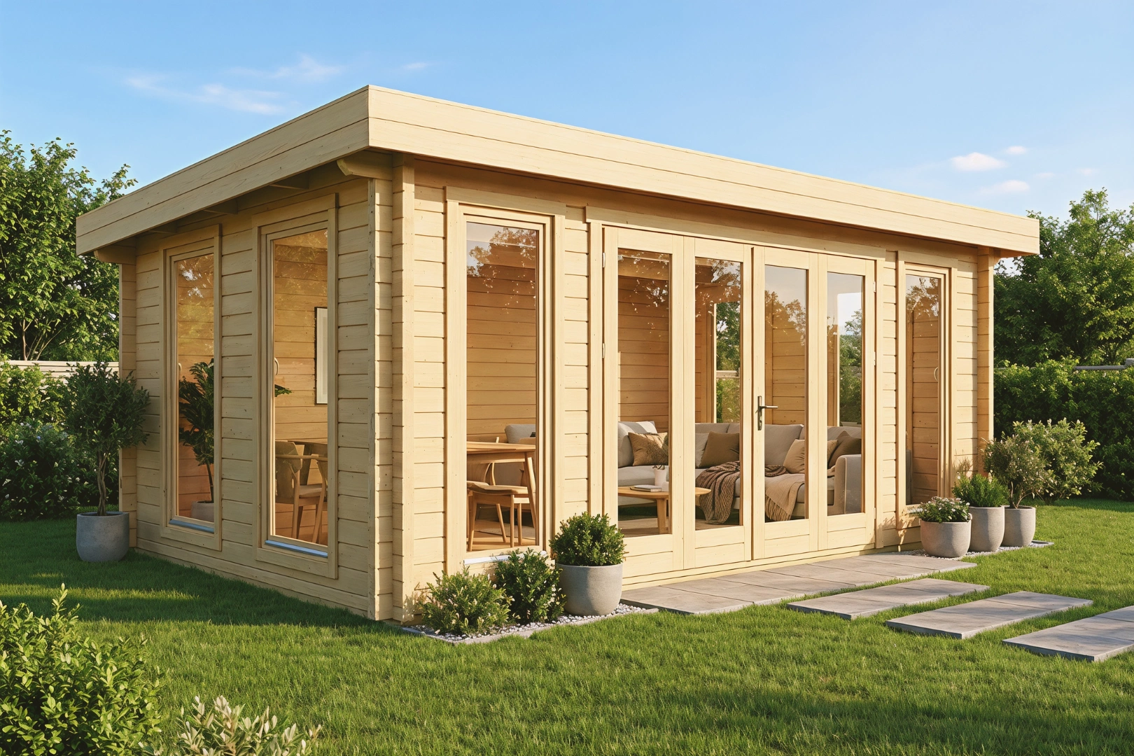 Gartenhaus Hillaby 570 x 380 cm