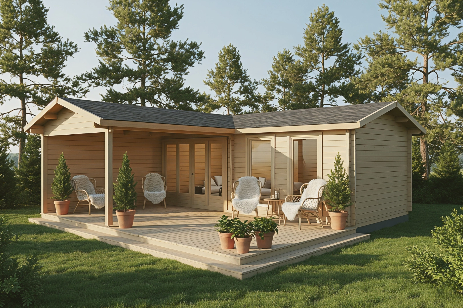 Gartenhaus Ruth 680 x 340 cm