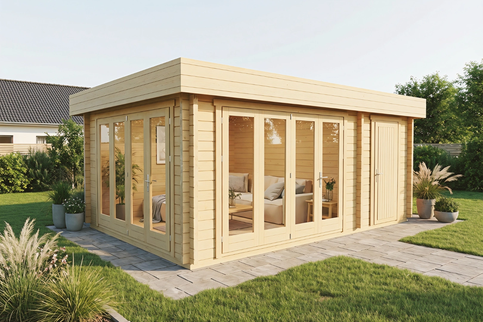 Gartenhaus Dakar 580 x 380 cm