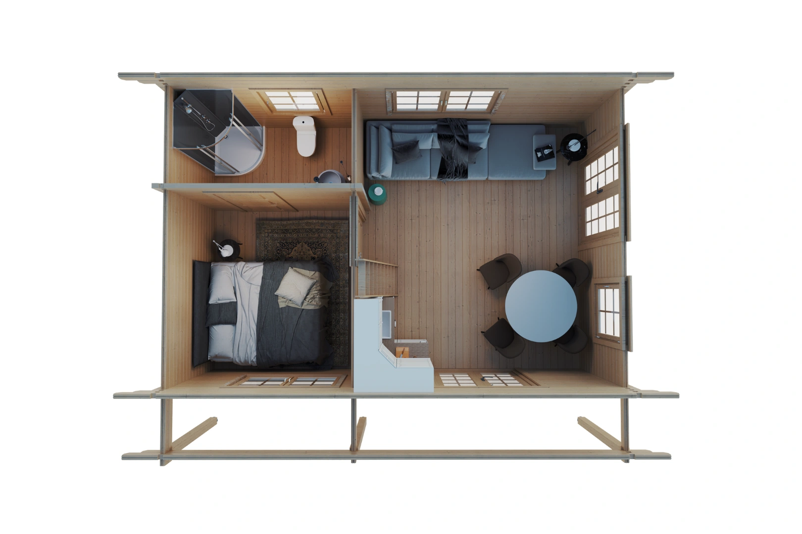 Ferienhaus Getakär 662 x 446 cm – Bild 6