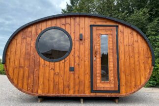 Elipsen-Sauna Orbis Fichte