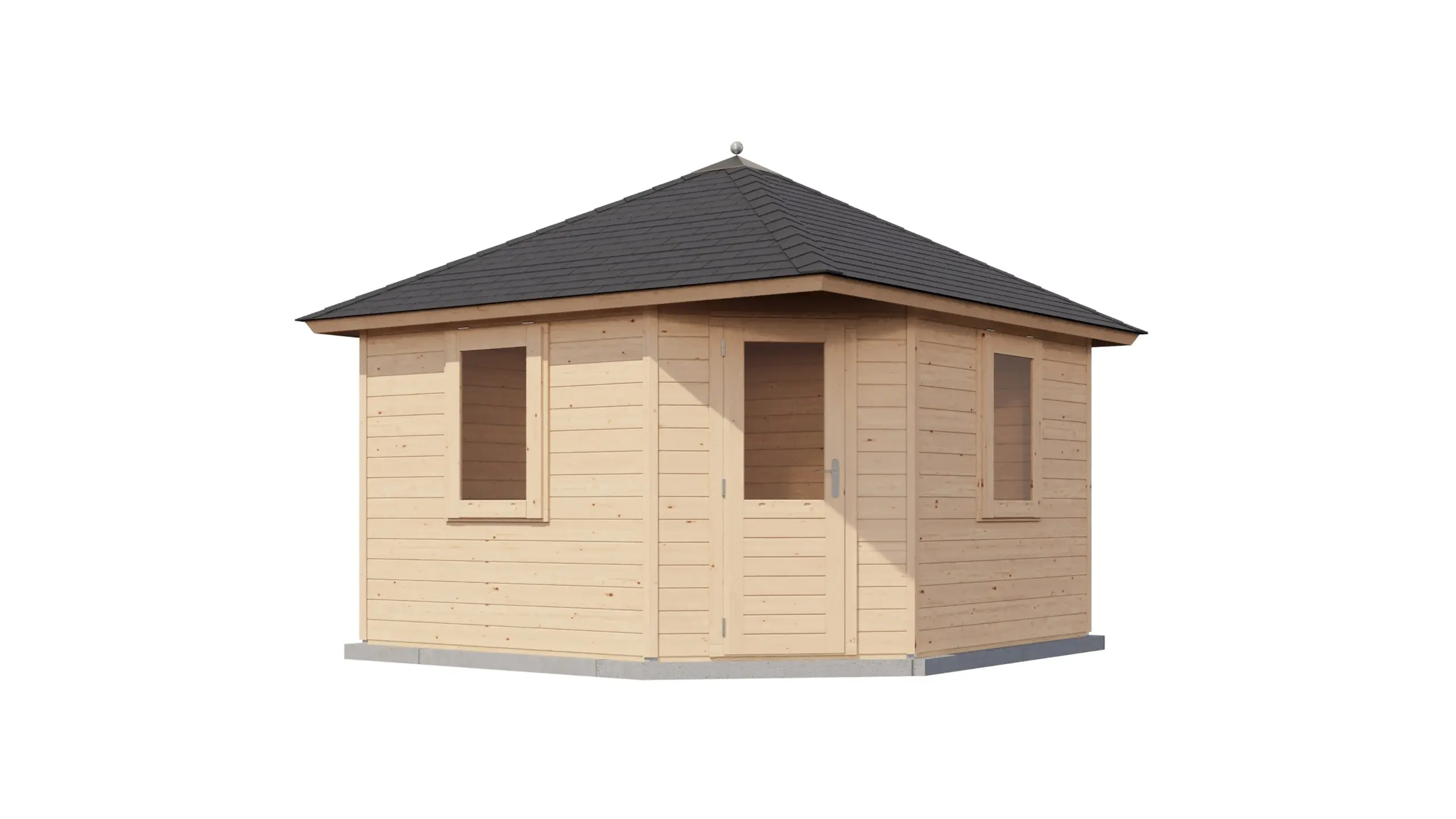 Gartenhaus Münster 360x360cm – Bild 5