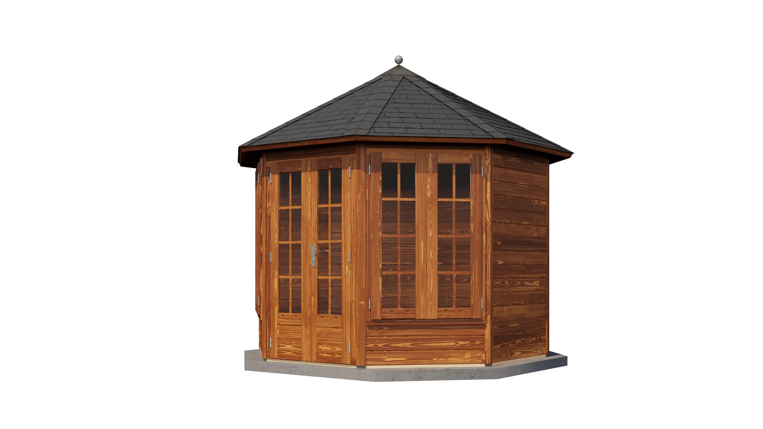 Gartenhaus Wiesbaden Ø300cm – Bild 11
