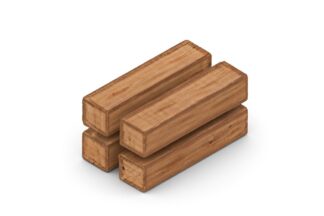 Fundamentbalken Holz (kdi)