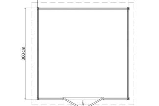 300x300 cm