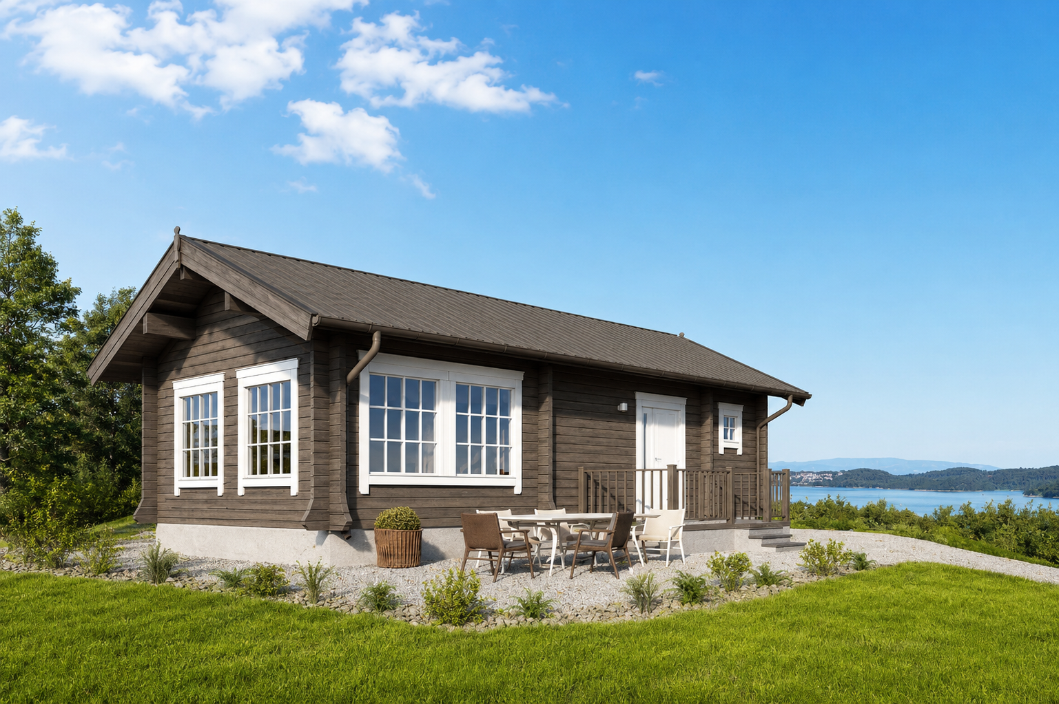 Ferienhaus Katharoi 937 x 432 cm