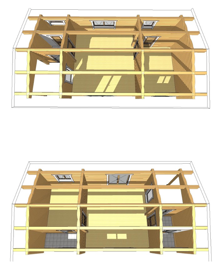 Rundstammhaus Lennox 1110 x 600 cm – Bild 4