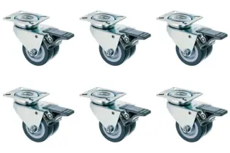 Doppellenkrollen 6er Set