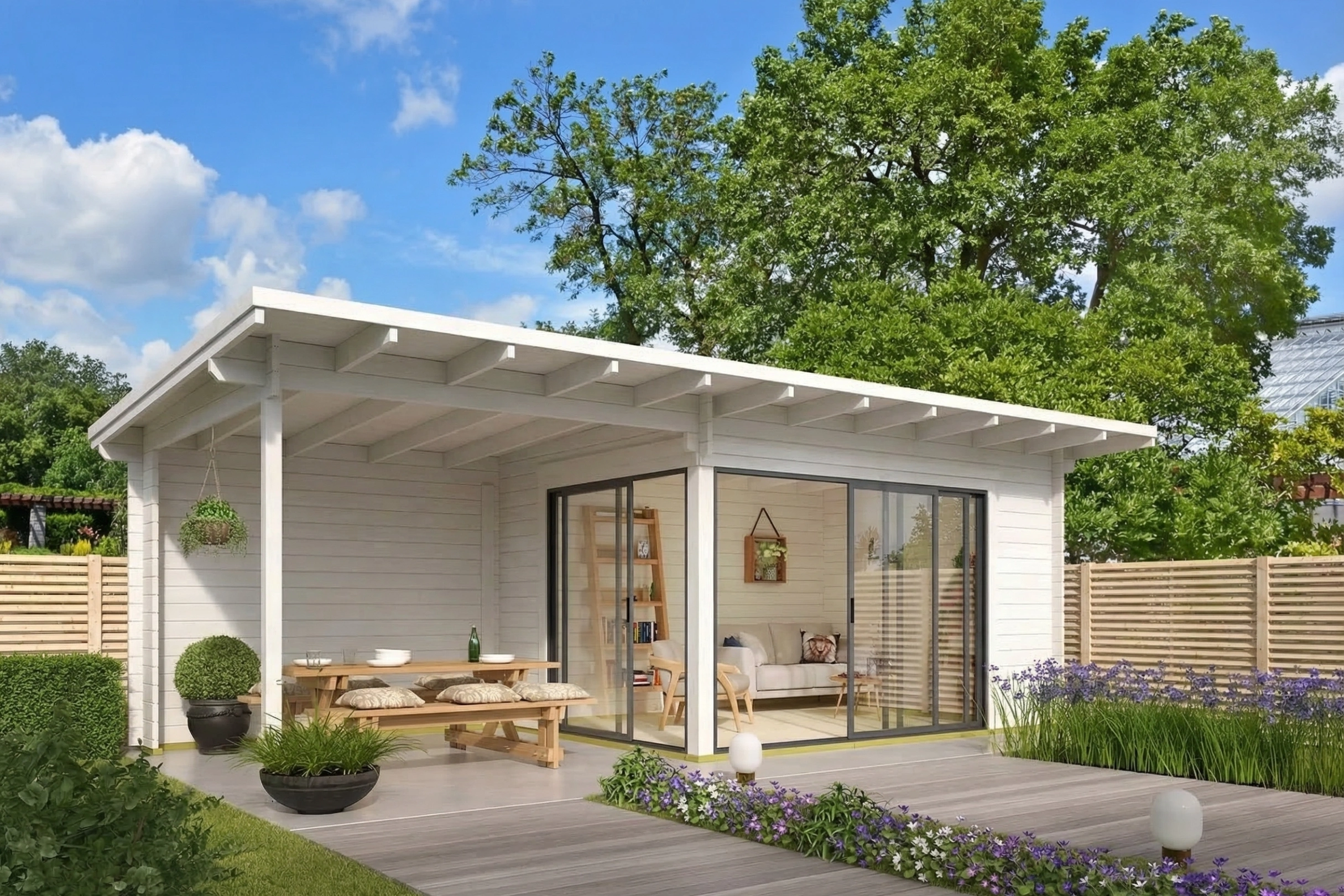 Gartenhaus Kaze 305x712 cm – Bild 2
