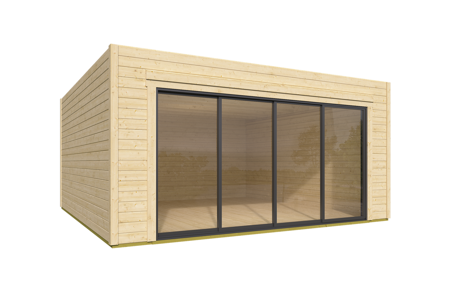 Gartenhaus Slide 517x517 cm – Bild 3