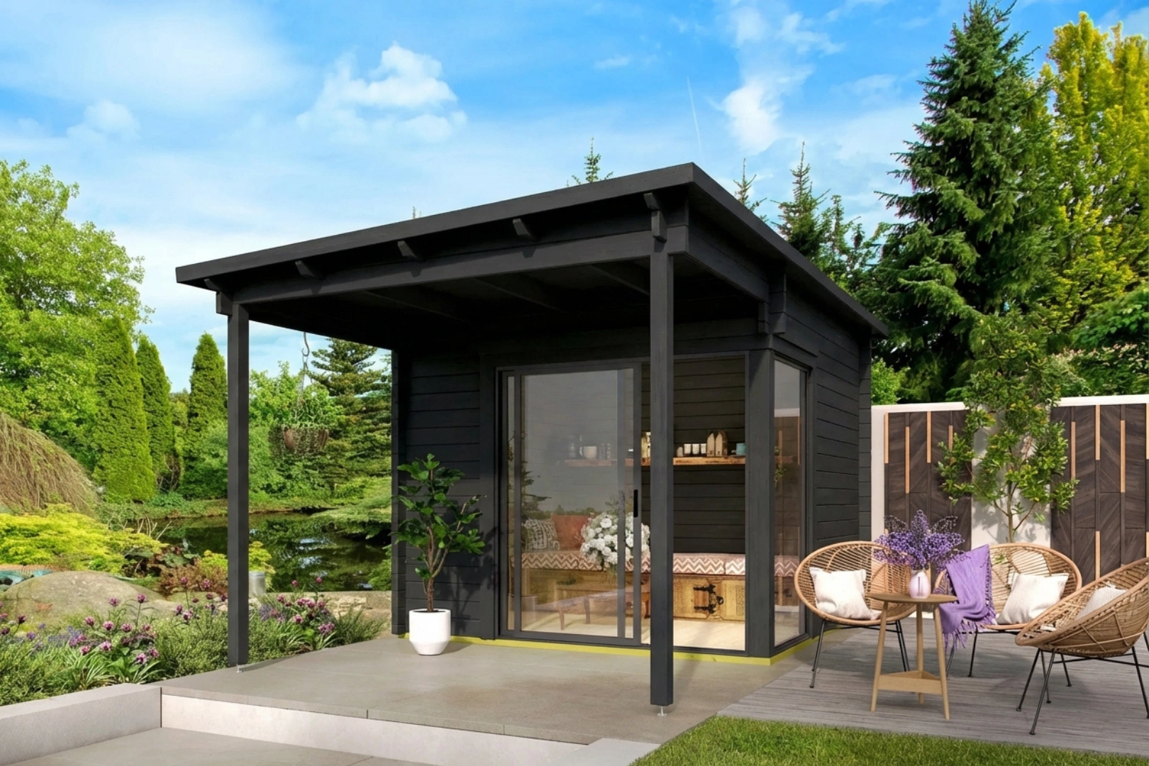 Gartenhaus Shoji 300x524 cm – Bild 3