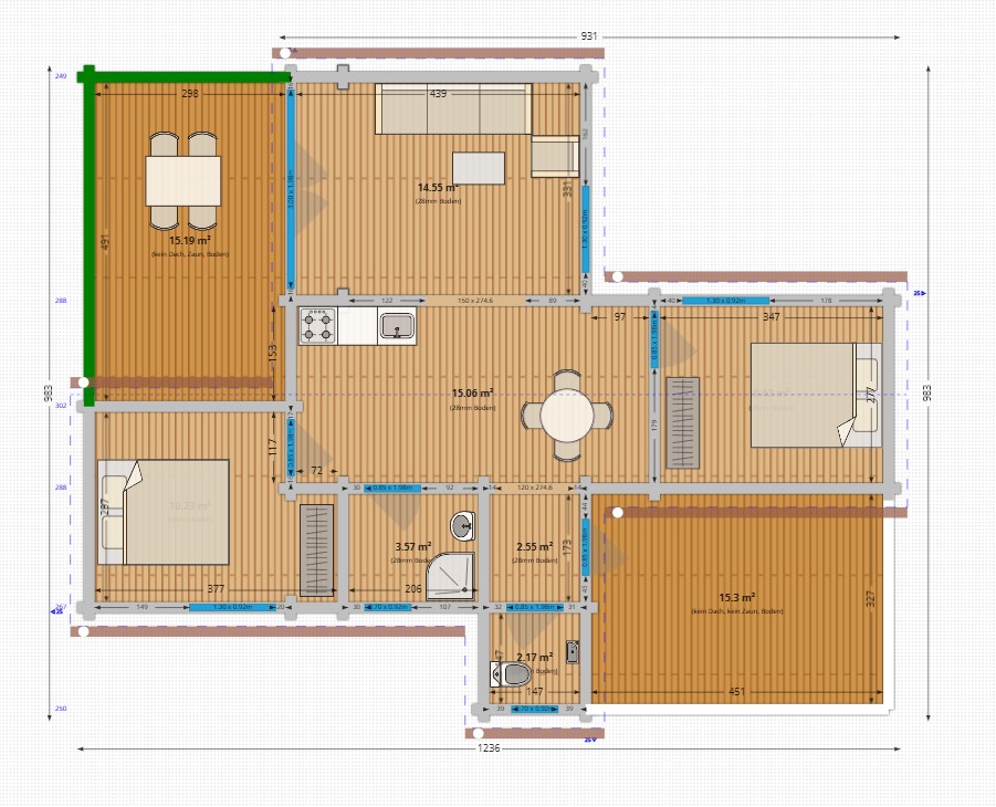 Ferienhaus Glockental 56 m² – Bild 16