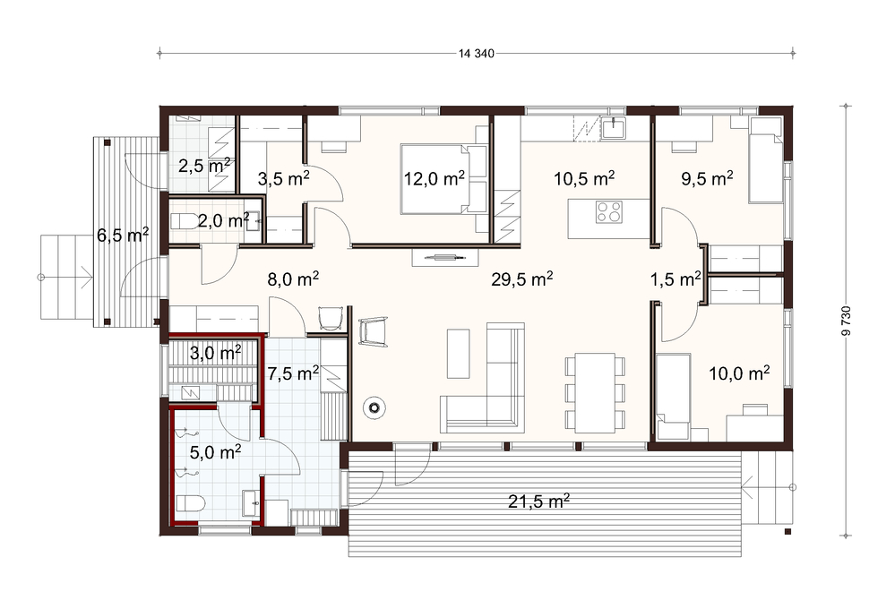 Einfamilienhaus Huurre 120 1A – Bild 4