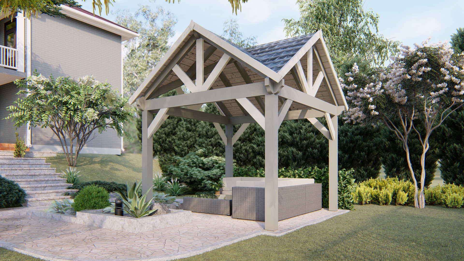 Pergola Kimo 3x3 m