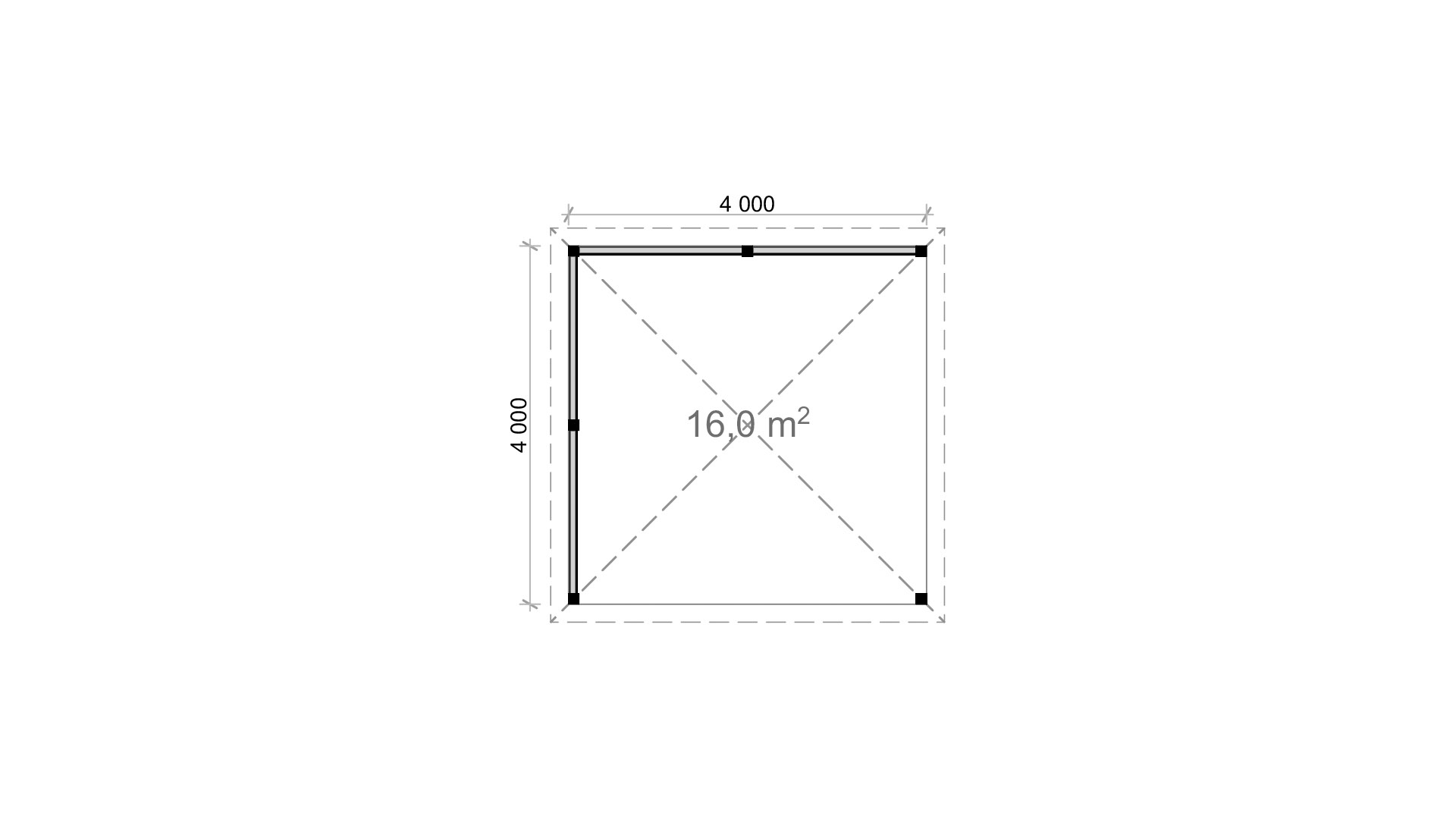 Pergola Sela 4x4 m – Bild 6