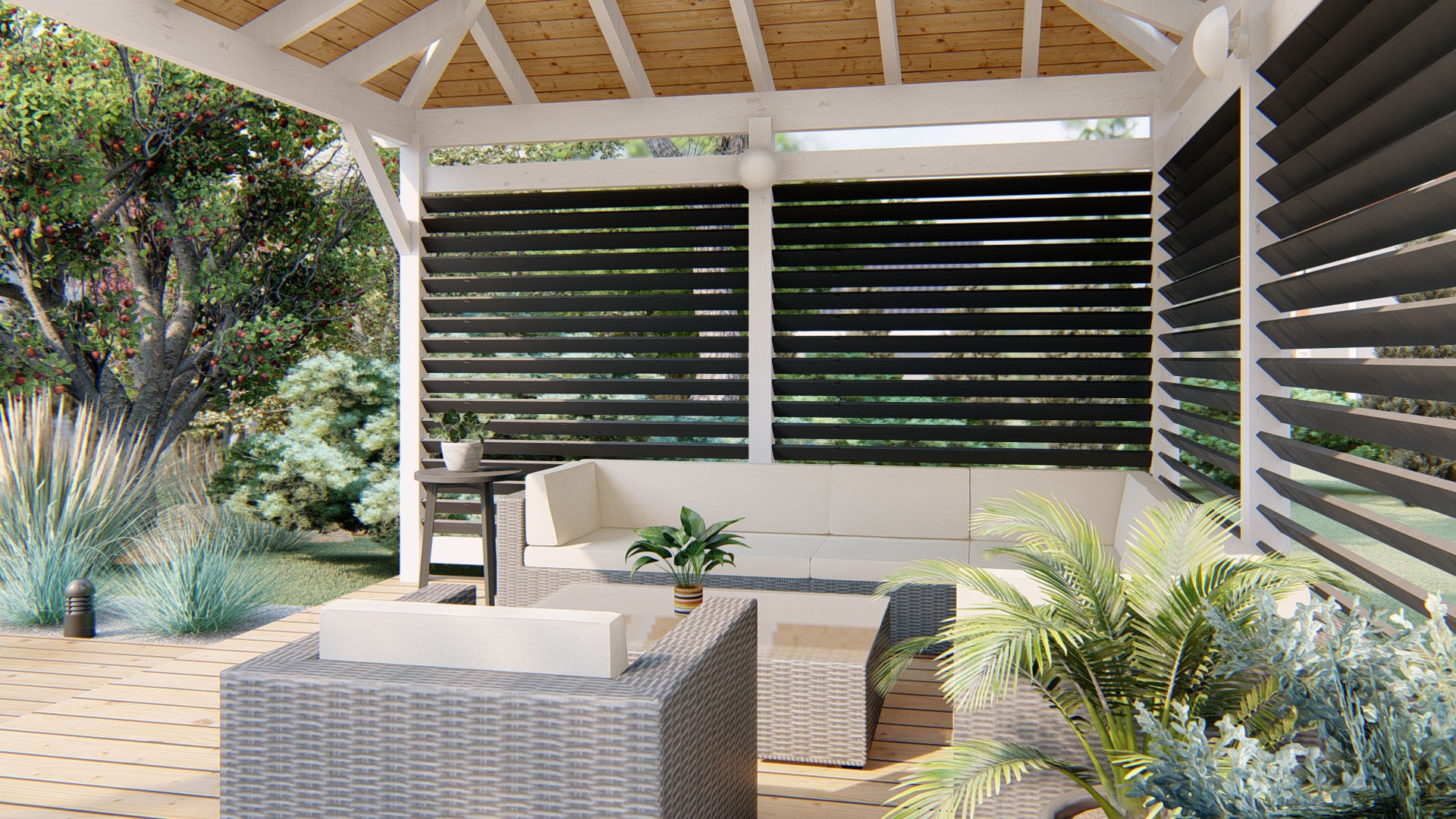 Pergola Sela 4x4 m – Bild 4