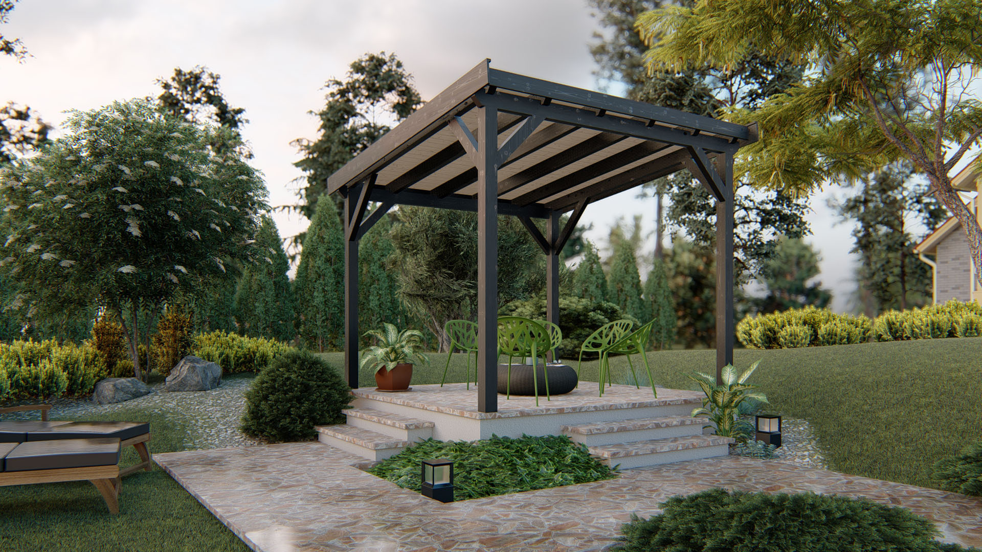 Pergola Timo 3x3 m