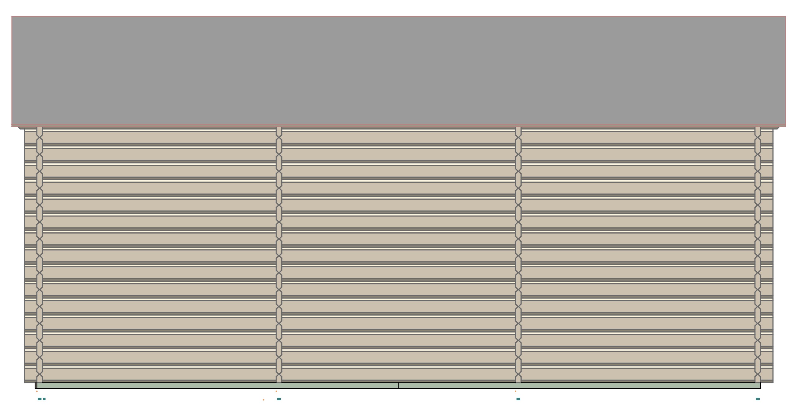 Carport Lauda 4x6 m – Bild 8