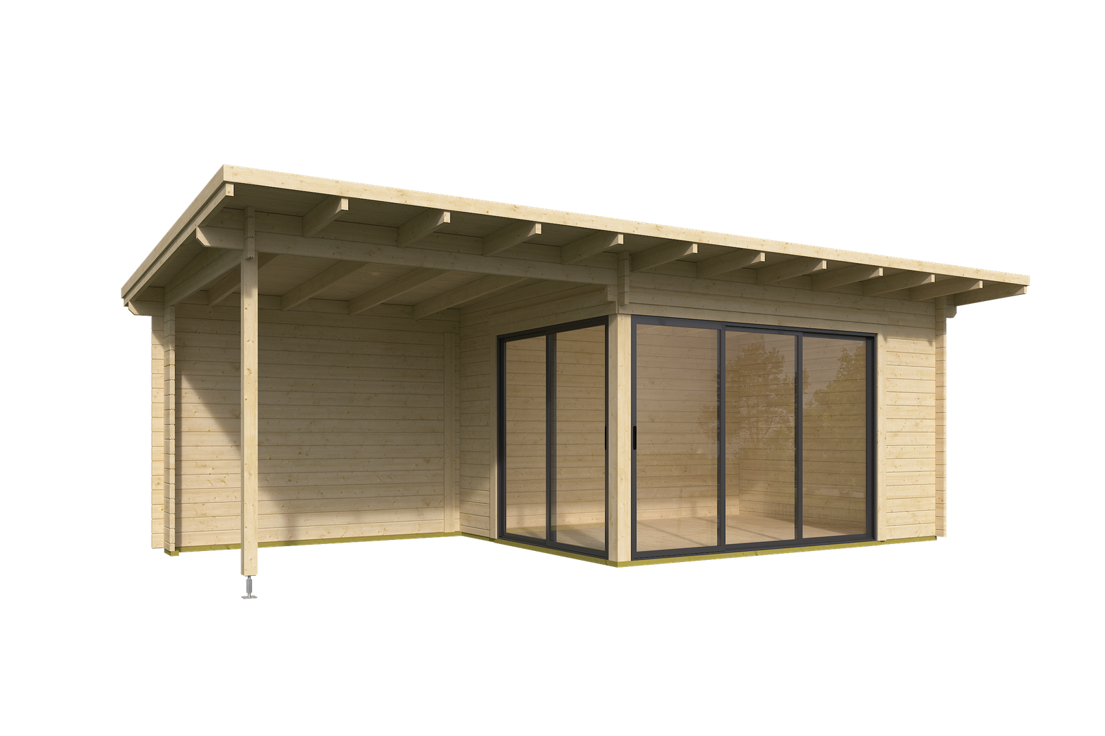 Gartenhaus Kaze 305x712 cm – Bild 4