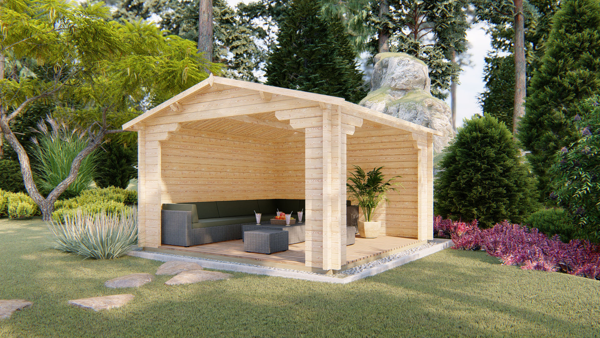 Pergola Tega 4x4 m