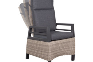 2er Set Montana Dining Relaxsessel 8 mm spotty grey