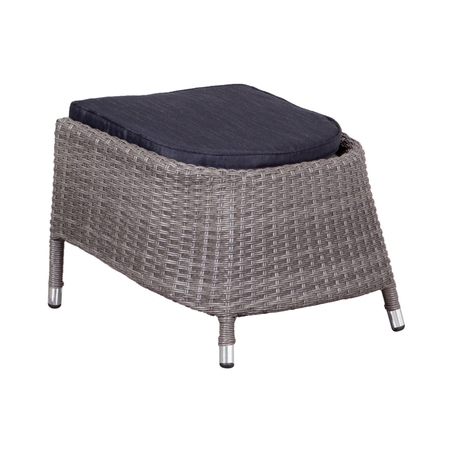 Fußhocker Miraflor / Juan Dining 8 mm smokey grey