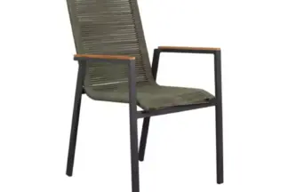 2er Set Montana Diningstapelsessel Rope green