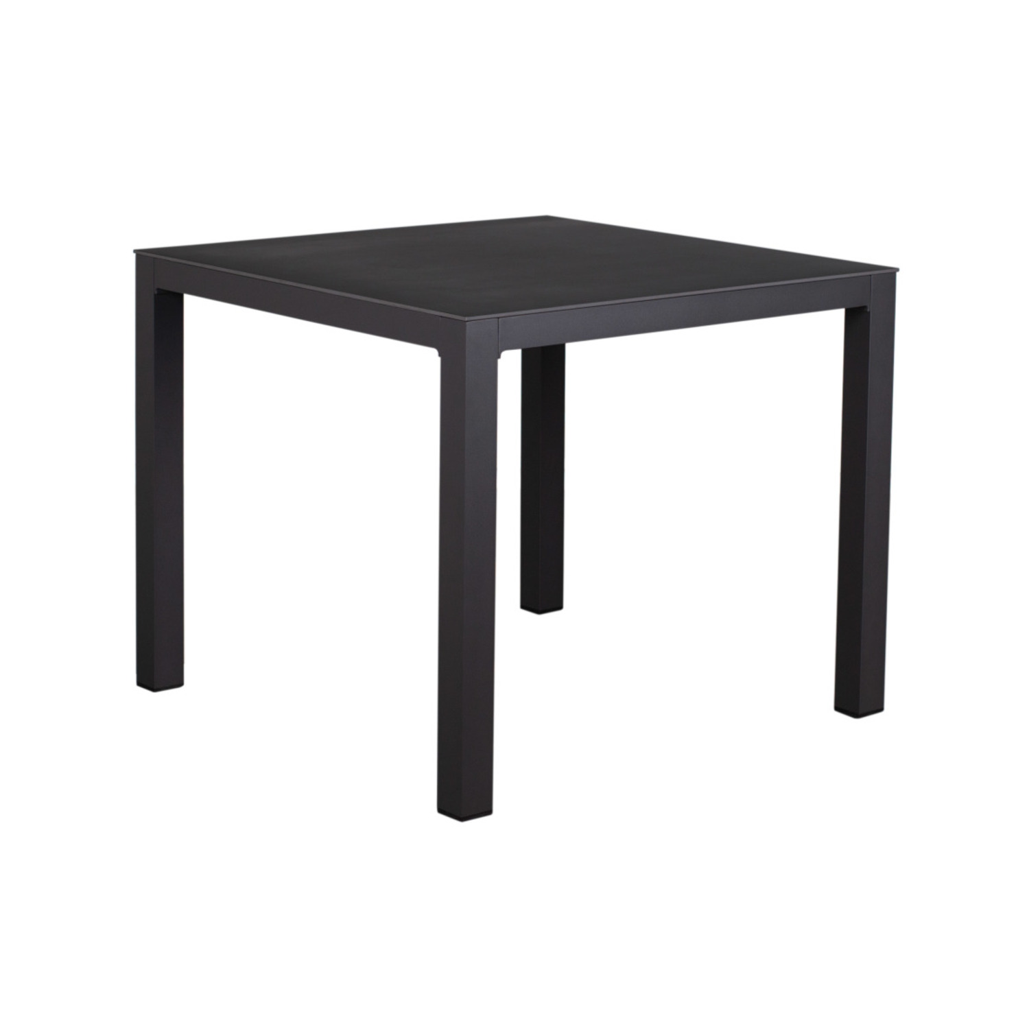 Dakota Tisch 90 x 90 cm dark grey