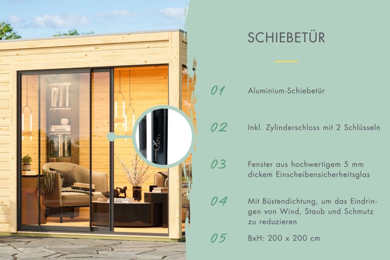 Gartenhaus Dado 5 – Bild 4