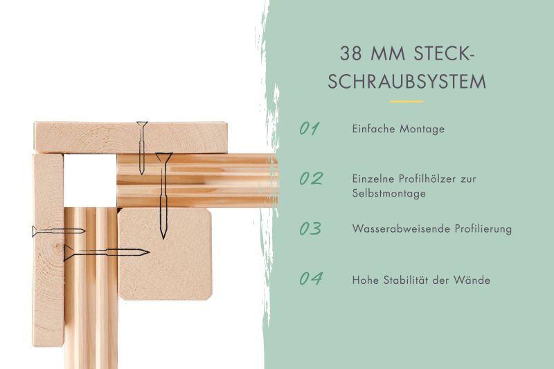 Gartenhaus Dado 5 – Bild 7