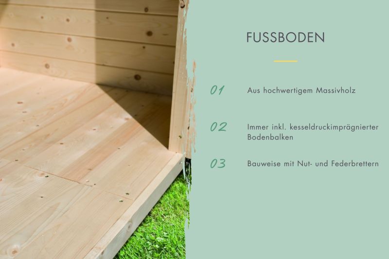 Gartenhaus Dado 5 – Bild 5