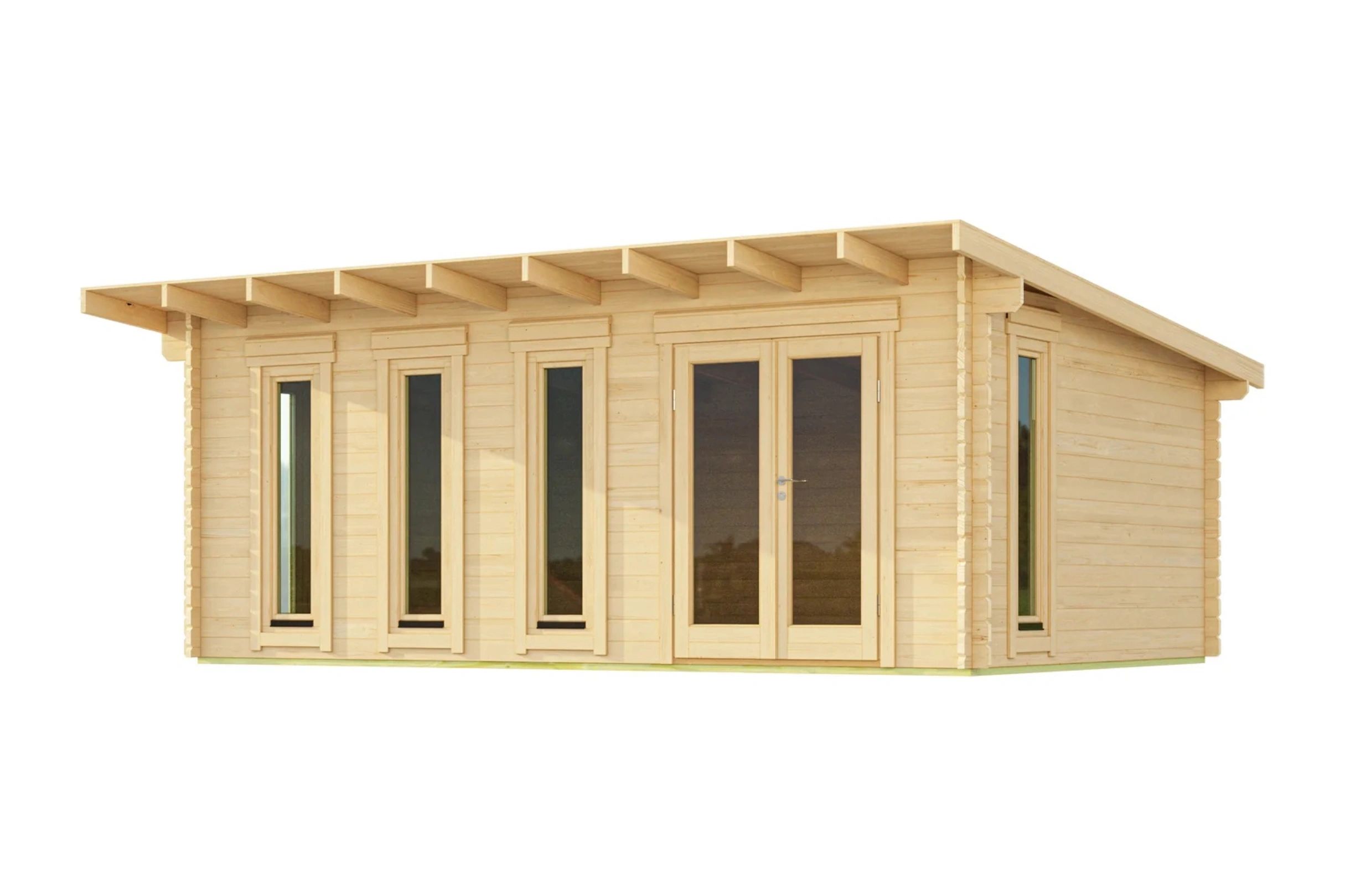 Gartenhaus Brighton 380 x 578 cm – Bild 5