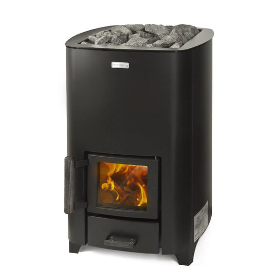 Holz-Ofen Komplett Set BimSchV 2 | Cozy 12 O | 11,5 kW | inkl. Schornstein – Bild 2