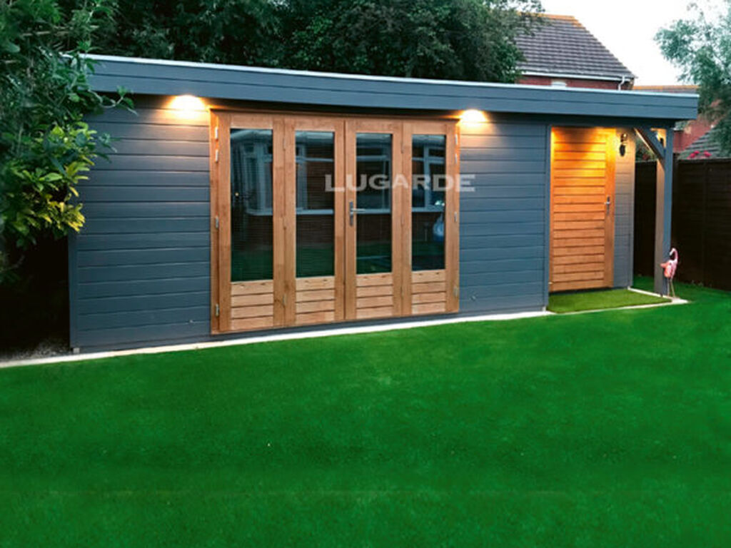 Gartenhaus Carnation 480x300 + 180 – Bild 2