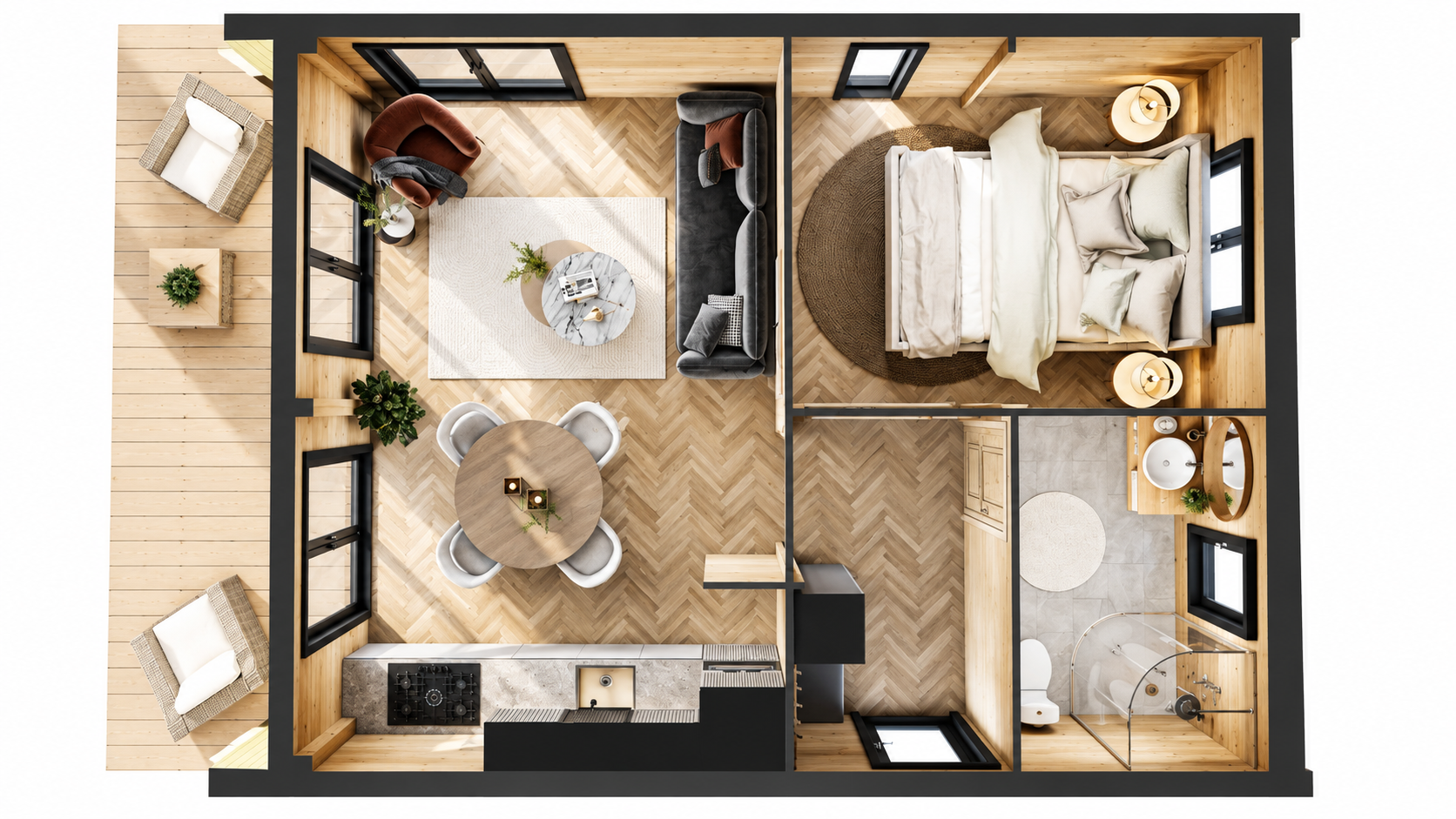 Tinyhouse Altäa 596x760 – Bild 5