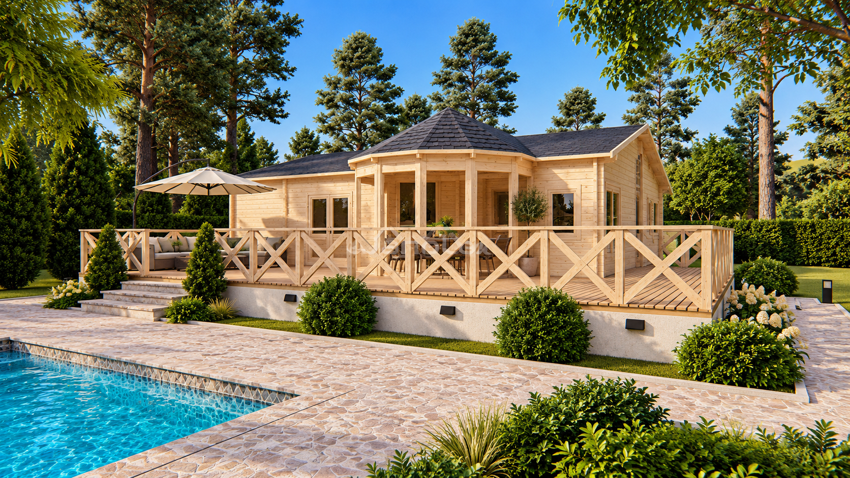 Villa Gazebo | 830 x 1.100 cm – Bild 3