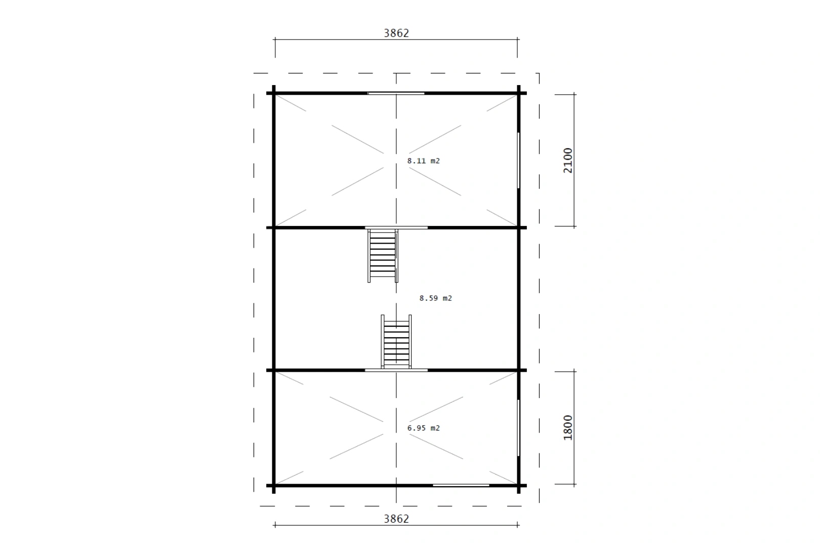 Blockhaus Altura 395x630 – Bild 9