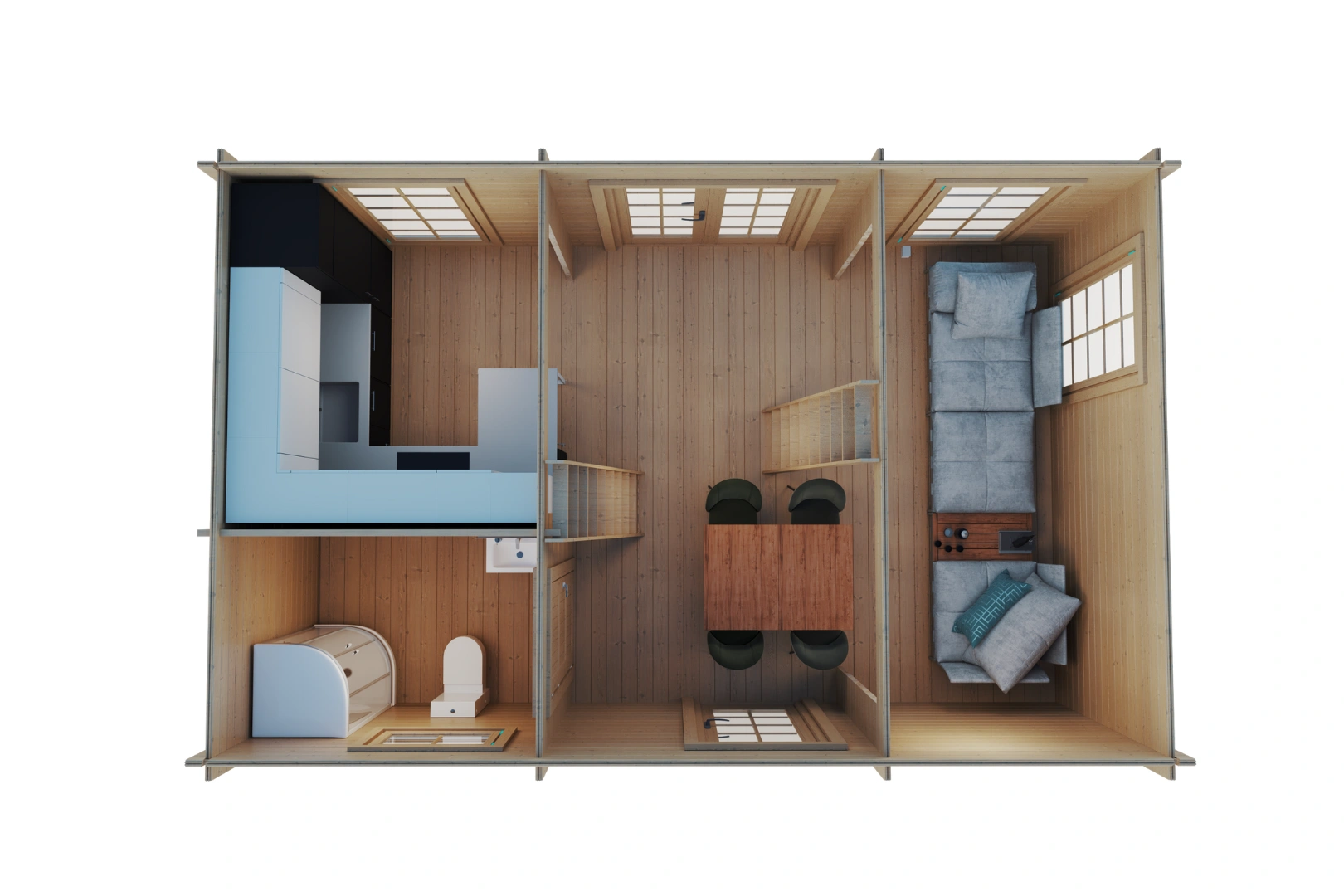 Blockhaus Altura 395x630 – Bild 6